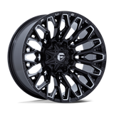 FUEL l STRIKE Model FC865 GLOSS BLACK MILLED