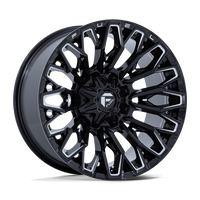 FUEL l STRIKE Model FC865 GLOSS BLACK MILLED