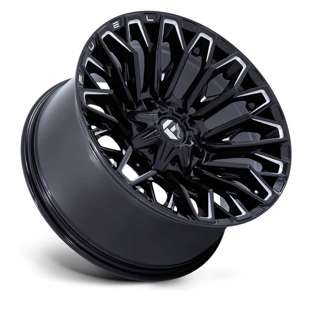 FUEL l STRIKE Model FC865 GLOSS BLACK MILLED