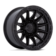 FUEL l PISTON Model FC866 BLACKOUT W/ GLOSS BLACK LIP