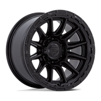 FUEL l PISTON Model FC866 BLACKOUT W/ GLOSS BLACK LIP