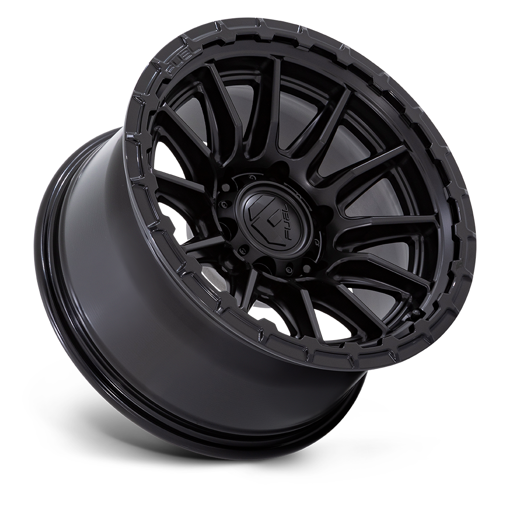FUEL l PISTON Model FC866 BLACKOUT W/ GLOSS BLACK LIP
