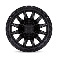 FUEL l PISTON Model FC866 BLACKOUT W/ GLOSS BLACK LIP