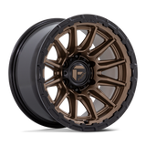 FUEL l PISTON Model FC866 MATTE BRONZE W/ GLOSS BLACK LIP