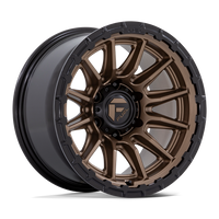 FUEL l PISTON Model FC866 MATTE BRONZE W/ GLOSS BLACK LIP