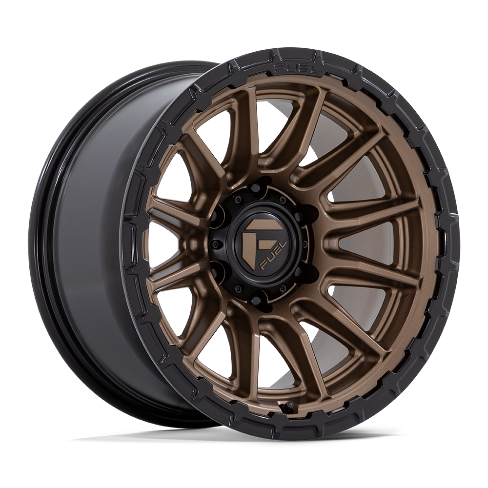 FUEL l PISTON Model FC866 MATTE BRONZE W/ GLOSS BLACK LIP