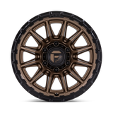 FUEL l PISTON Model FC866 MATTE BRONZE W/ GLOSS BLACK LIP