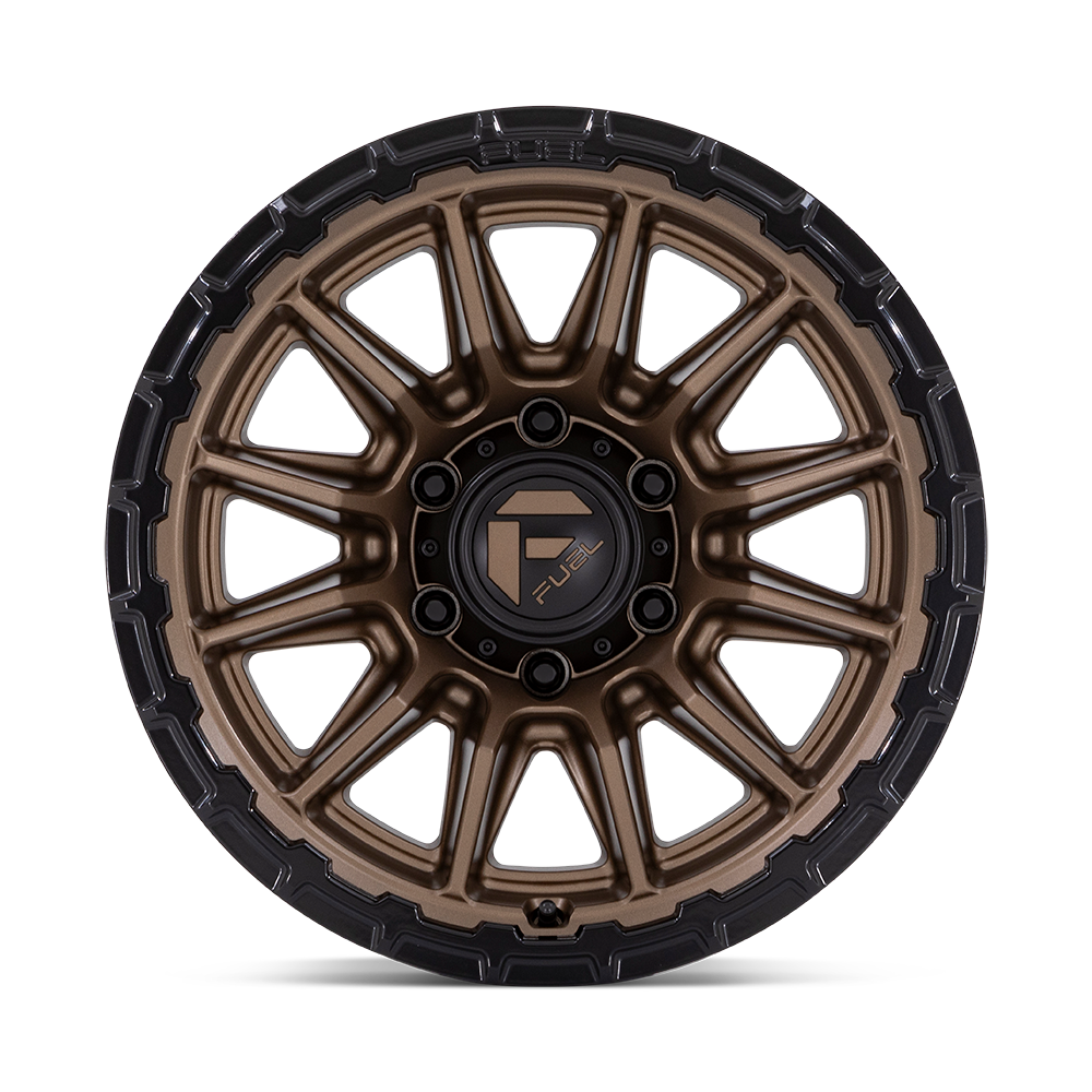 FUEL l PISTON Model FC866 MATTE BRONZE W/ GLOSS BLACK LIP