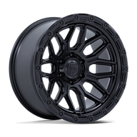 FUEL l SURGE Model FFC881 MATTE BLACK W/ GLOSS BLACK LIP