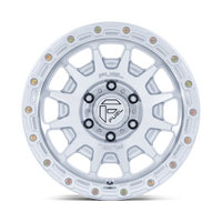 FUEL l FORTRESS Model FC884 GLOSS SILVER W/ MACHINED FACE