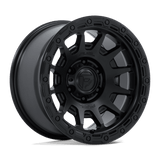 FUEL l FORTRESS Model FC884 MATTE BLACK W/ GLOSS BLACK LIP