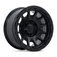 FUEL l FORTRESS Model FC884 MATTE BLACK W/ GLOSS BLACK LIP