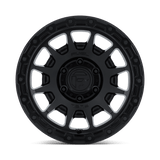 FUEL l FORTRESS Model FC884 MATTE BLACK W/ GLOSS BLACK LIP