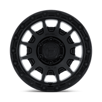 FUEL l FORTRESS Model FC884 MATTE BLACK W/ GLOSS BLACK LIP