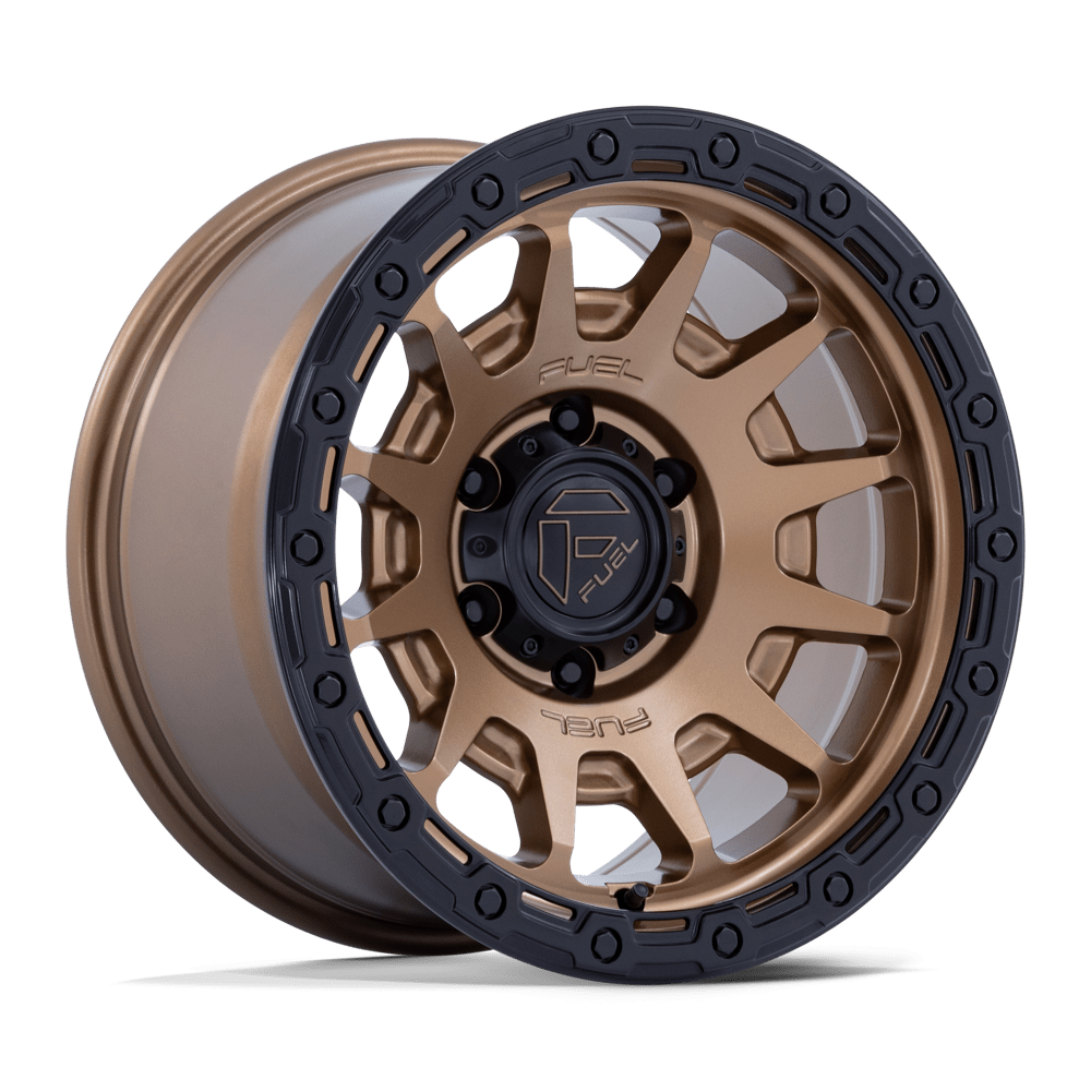 FUEL l FORTRESS Model FC884 MATTE BRONZE W GLOSS BLACK LIP
