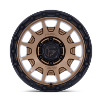 FUEL l FORTRESS Model FC884 MATTE BRONZE W GLOSS BLACK LIP