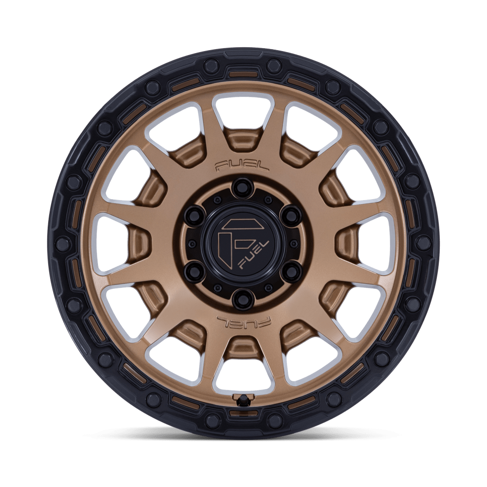 FUEL l FORTRESS Model FC884 MATTE BRONZE W GLOSS BLACK LIP