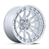 FUEL l REVOLT Model FC888 HYPER SILVER W/ MACHINED FACE