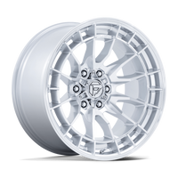 FUEL l REVOLT Model FC888 HYPER SILVER W/ MACHINED FACE