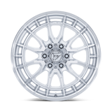 FUEL l REVOLT Model FC888 HYPER SILVER W/ MACHINED FACE