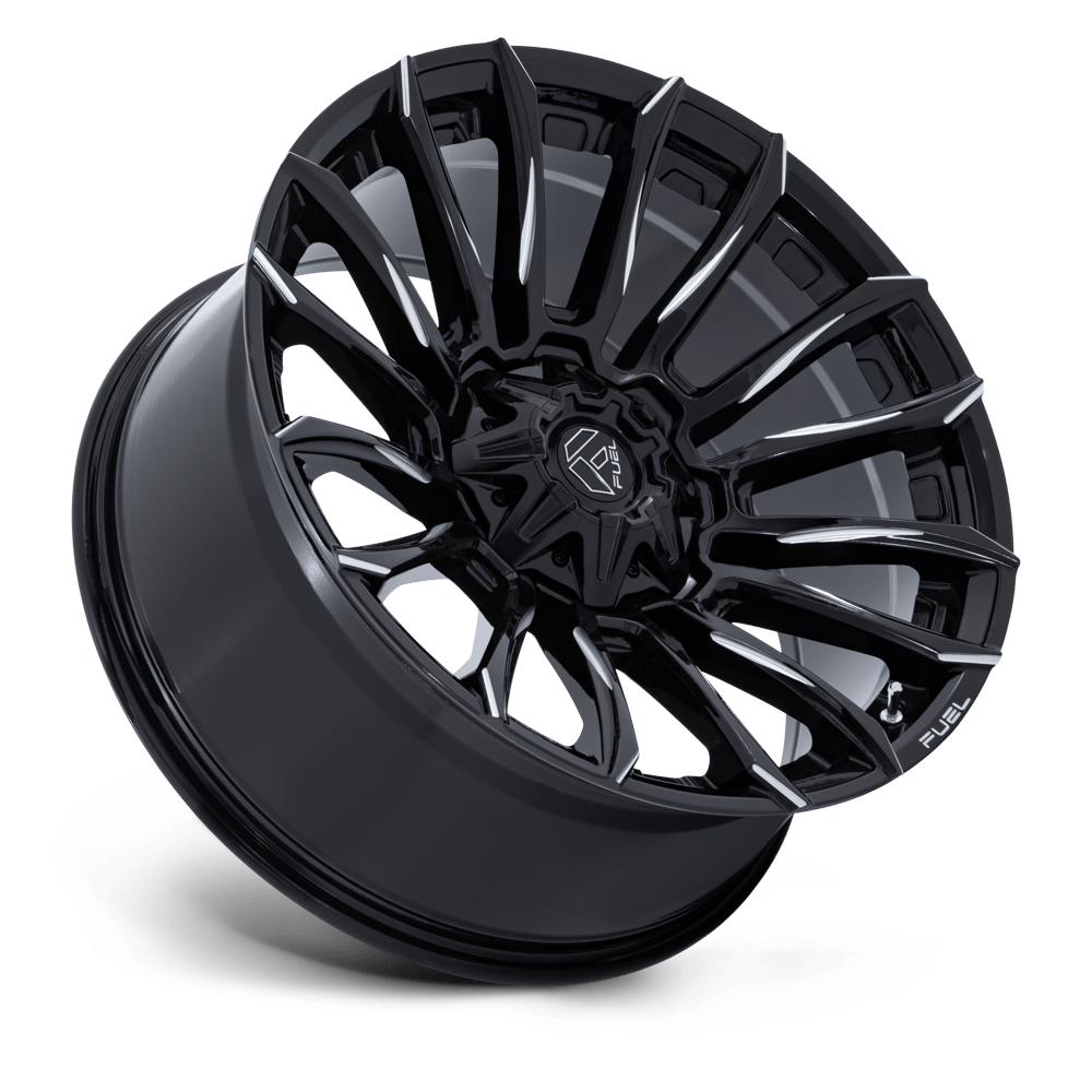 FUEL l BLADE Model FC889 GLOSS BLACK MILLED