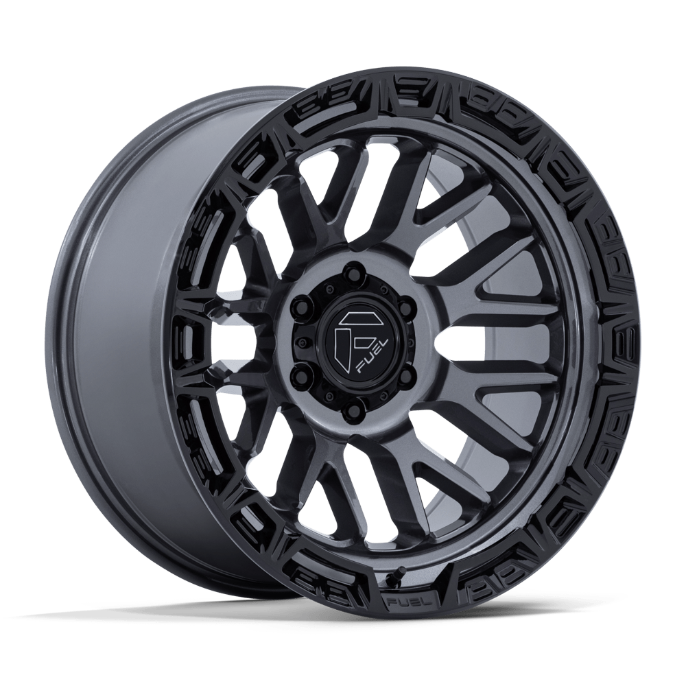 FUEL l RAIL Model FC890 GLOSS GUNMETAL W/ G-BLK LIP