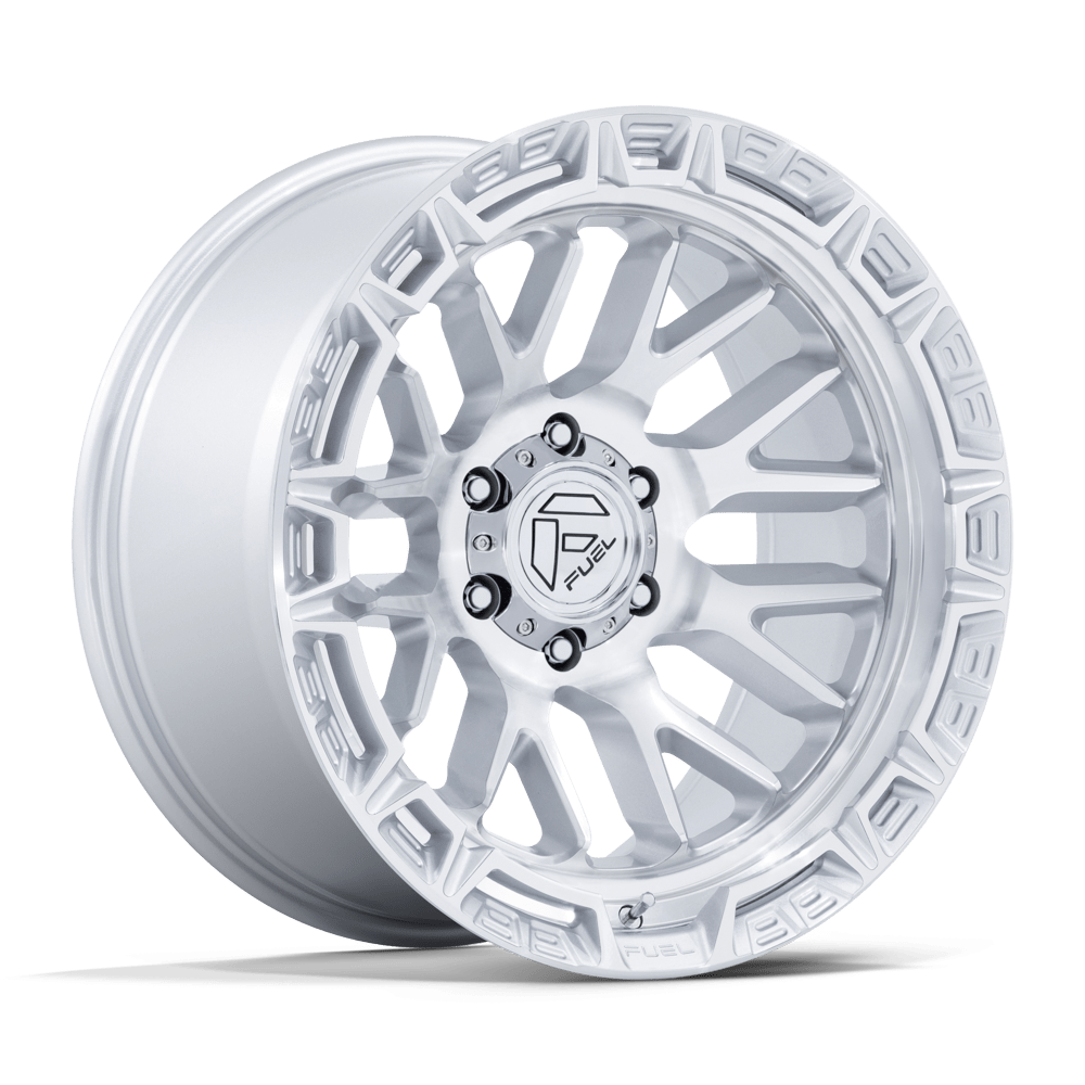 FUEL l RAIL Model FC890 GLOSS SILVER W/ MACHINED FACE