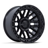 FUEL l RAIL Model FC890 MATTE BLACK W/ GLOSS BLACK LIP