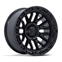 FUEL l RAIL Model FC890 MATTE BLACK W/ GLOSS BLACK LIP