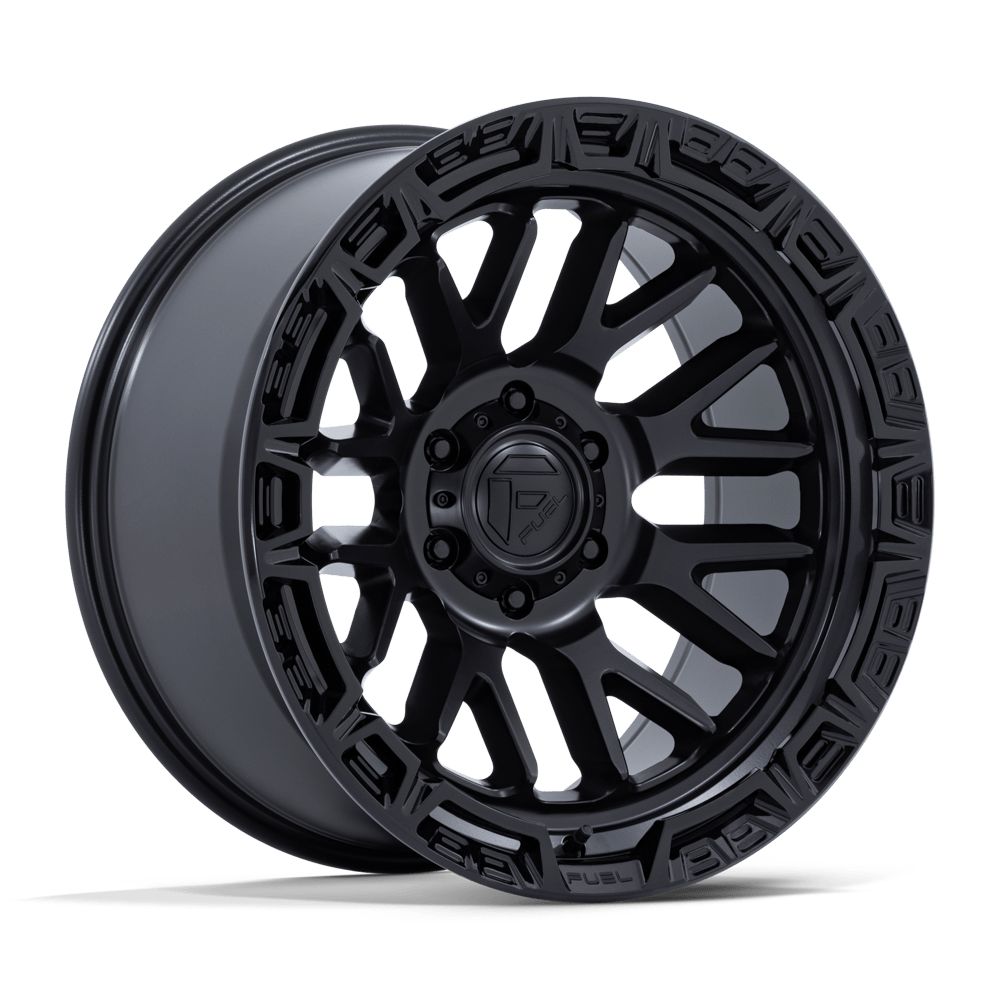 FUEL l RAIL Model FC890 MATTE BLACK W/ GLOSS BLACK LIP
