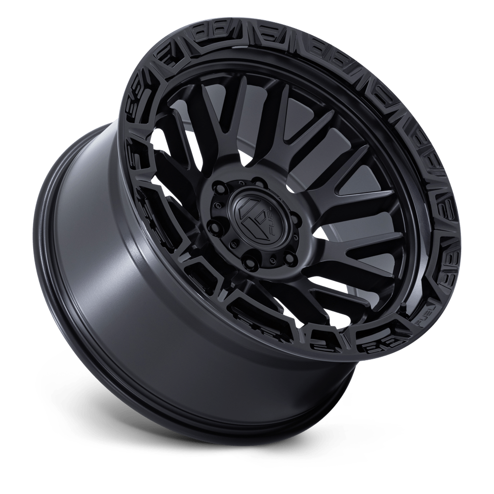 FUEL l RAIL Model FC890 MATTE BLACK W/ GLOSS BLACK LIP