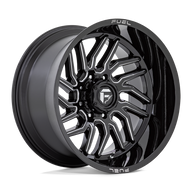 FUEL l HURRICANE Model D807 GLOSS BLACK MILLED
