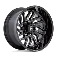 FUEL l HURRICANE Model D807 GLOSS BLACK MILLED