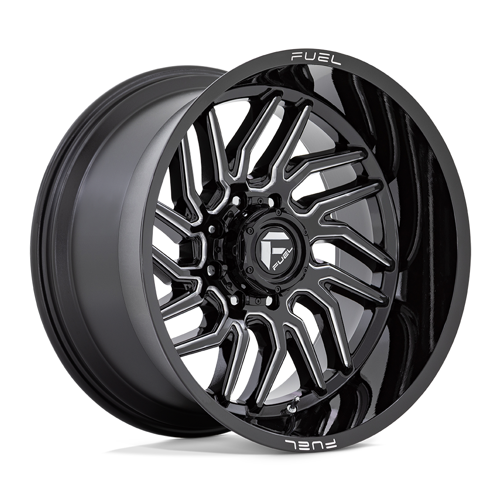 FUEL l HURRICANE Model D807 GLOSS BLACK MILLED