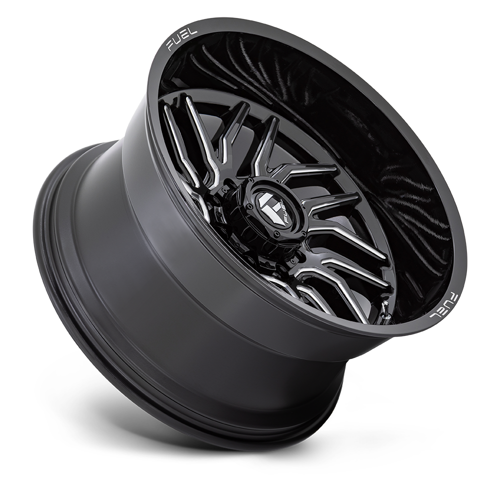 FUEL l HURRICANE Model D807 GLOSS BLACK MILLED – Tyre & Auto Solutions