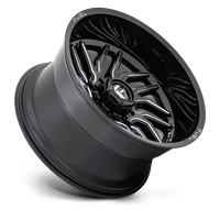 FUEL l HURRICANE Model D807 GLOSS BLACK MILLED