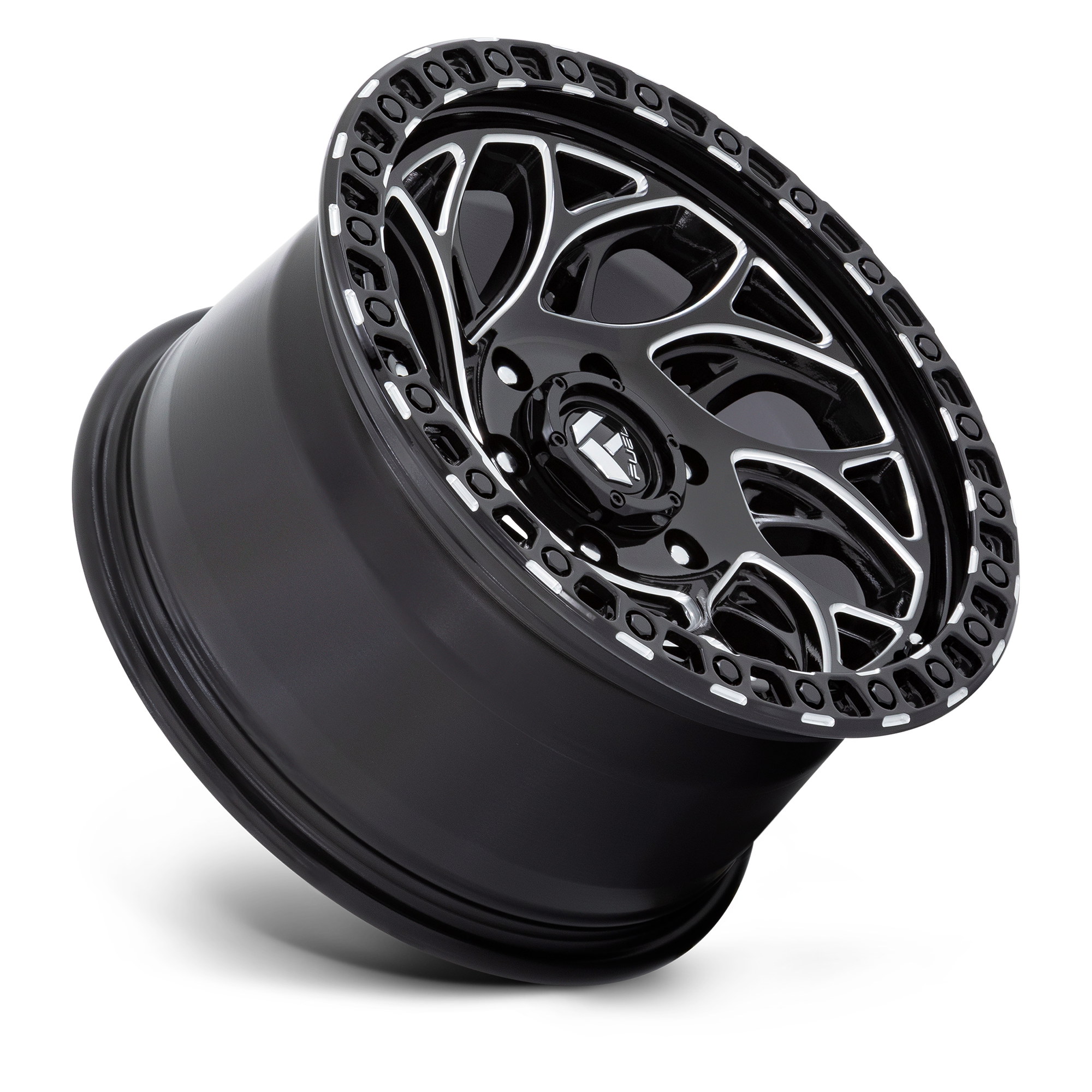 FUEL l RUNNER OR Model D840 GLOSS BLACK MILLED