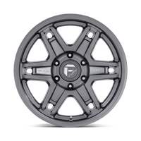 FUEL l SLAYER Model D838 MATTE GUNMETAL