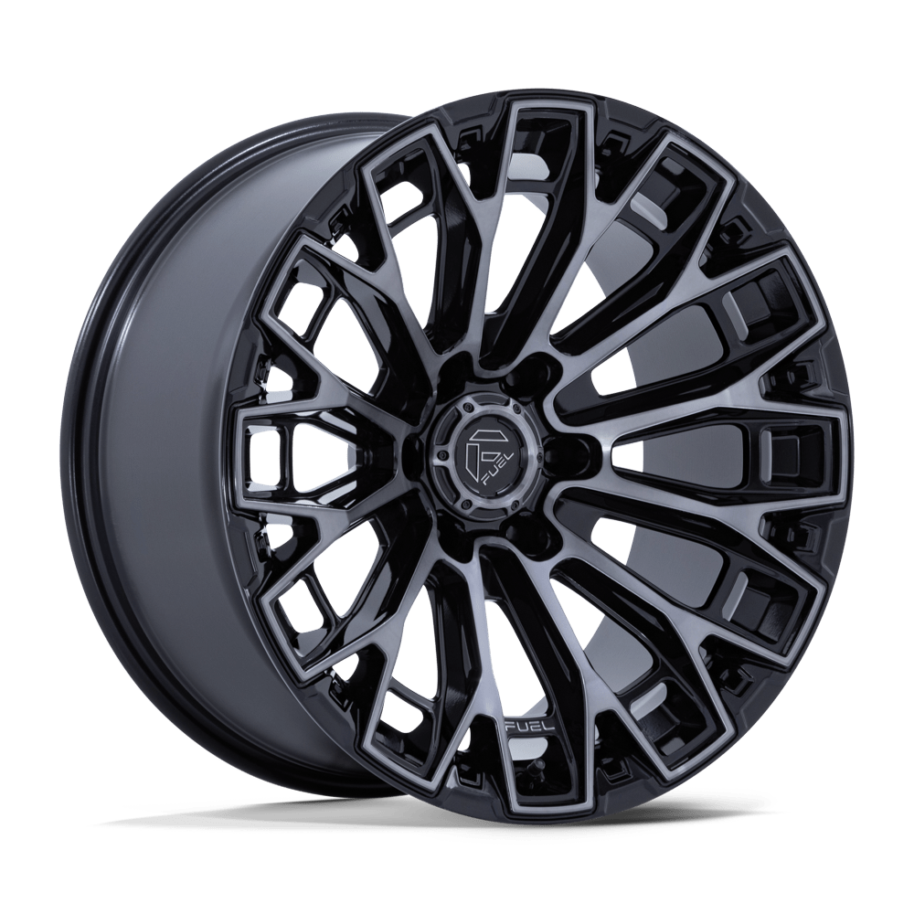 FUEL l TRAX Model FC882 GLOSS BLACK MACHINED FACE DTCC