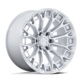 FUEL l TRAX Model FC882 GLOSS SILVER W/ MACHINED FACE