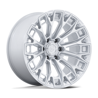 FUEL l TRAX Model FC882 GLOSS SILVER W/ MACHINED FACE