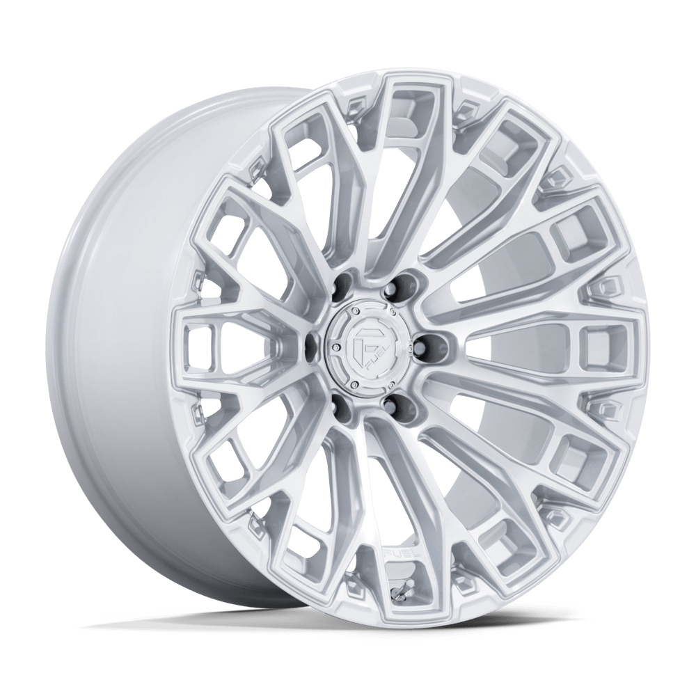 FUEL l TRAX Model FC882 GLOSS SILVER W/ MACHINED FACE