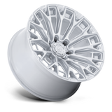FUEL l TRAX Model FC882 GLOSS SILVER W/ MACHINED FACE