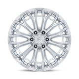 FUEL l TRAX Model FC882 GLOSS SILVER W/ MACHINED FACE