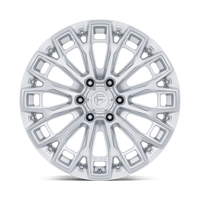 FUEL l TRAX Model FC882 GLOSS SILVER W/ MACHINED FACE