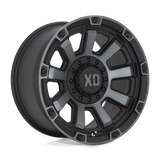 XD WHEELS l GAUNTLET SATIN BLACK W/ GRAY TINT