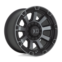 XD WHEELS l GAUNTLET SATIN BLACK W/ GRAY TINT