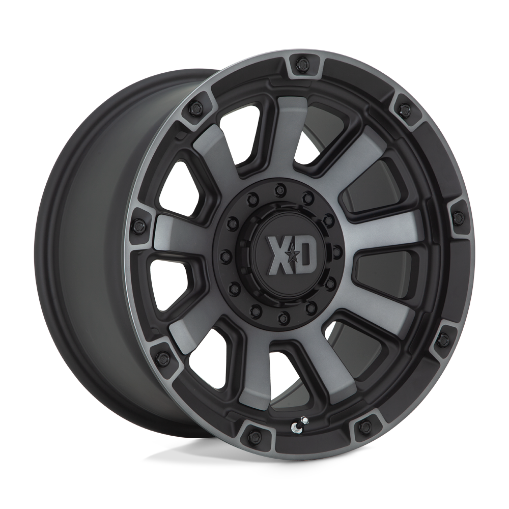 XD WHEELS l GAUNTLET SATIN BLACK W/ GRAY TINT