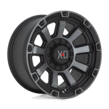 XD WHEELS l GAUNTLET SATIN BLACK W/ GRAY TINT