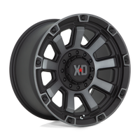 XD WHEELS l GAUNTLET SATIN BLACK W/ GRAY TINT
